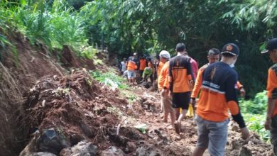 tanah longsor di Dawe Kudus