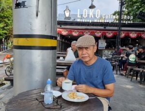 di ujung utara Jl Malioboro Yogya