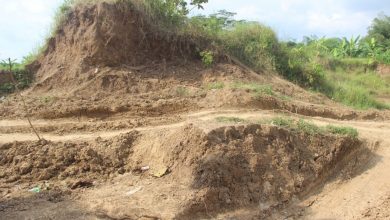 salah satu lokasi galian C ilegal Desa Klumpit Gebog Kudus Foto Sup