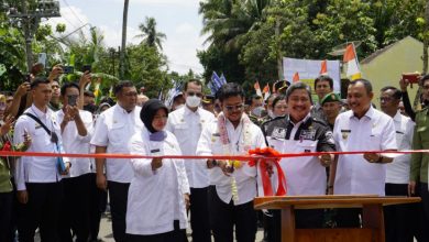 Menteri Pertanian meresmikan kampung benih holtikultura, Rabu ( 9/11/2022) Foto : Departemen Pertanian