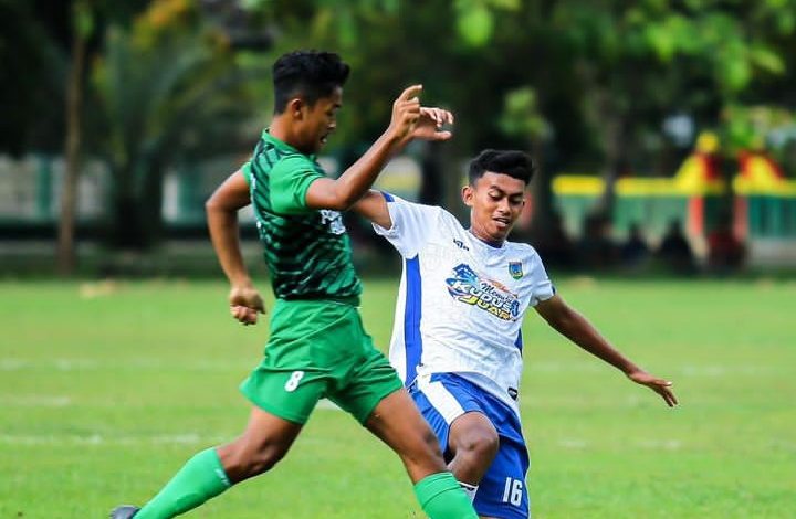 Tim Sepakbola Kabupaten Kudus, menang 1-0 atas tim Kabupaten Blora dalam rangka prakualifikasi Porprov Jateng/2023. Foto istimewa