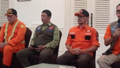 Tim tanggap darurat bencana gempa Cianjur Jabar dalam jumpa pers di pendopo kabupaten setempat Jumat ( 25/11/2022) foto istimewa