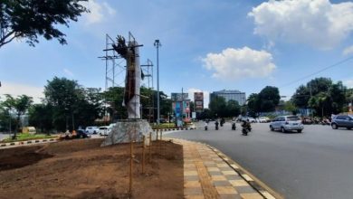 Patung Penari yang ada di Taman Kaliwiru Kota Semarang. Dok Pemkot Semarang)